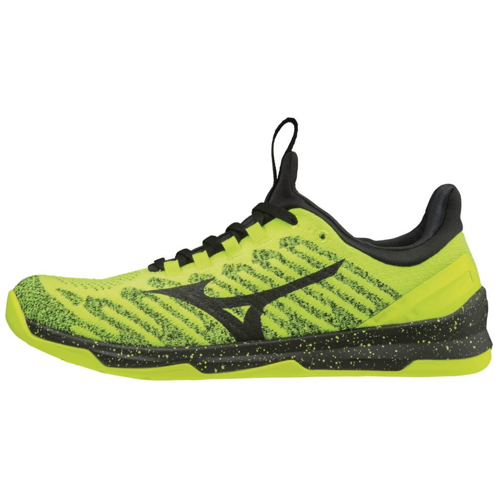 Tenis De Entrenamiento Mizuno Hombre En Monterrey Mizuno TC 01 Amarillos Negros Tienda Mizuno Mexico